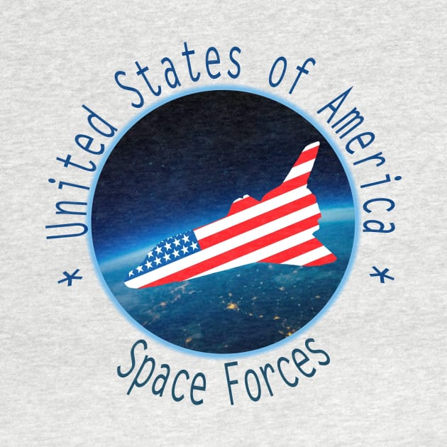 Space Force T Shirt by Dimion666